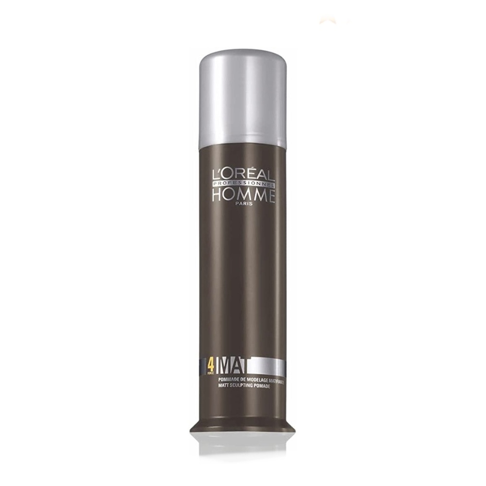 L'Oreal Professionnel Men’s Styling Pomade | For All Hair Types PACK OF 2